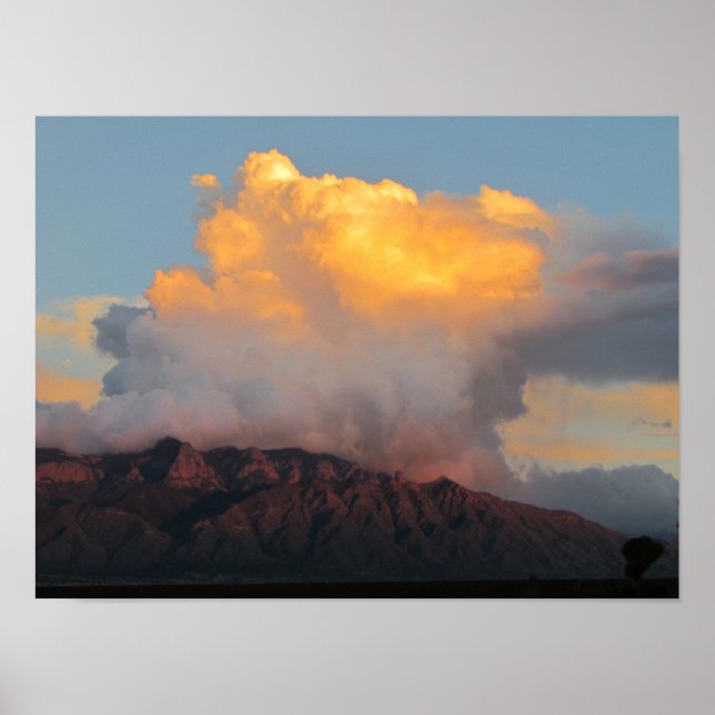 Póster Tierra del Poster del Big Sky Santa Fe NM (Frente)