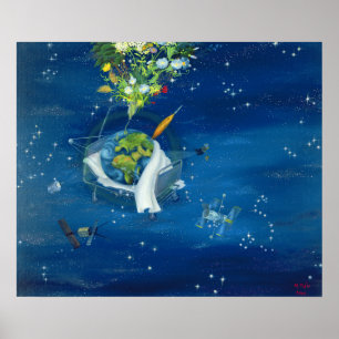 Póster Tierra enferma 2008