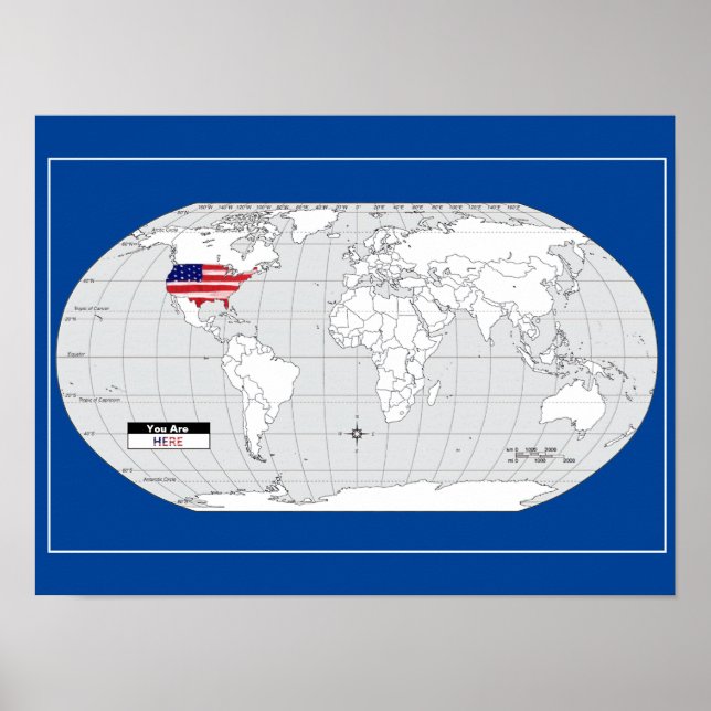 Póster Tierra, estás aquí Poster (Frente)