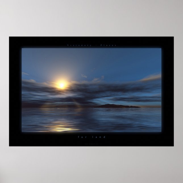 Póster tierra lejana (Frente)