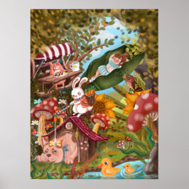 Póster Tierra mágica