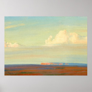 Póster Tierra Navajo, suroeste de Chinle, por Maynard Dix