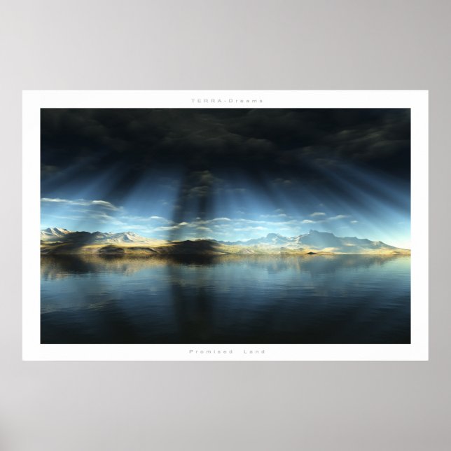 Póster Tierra prometida (Frente)