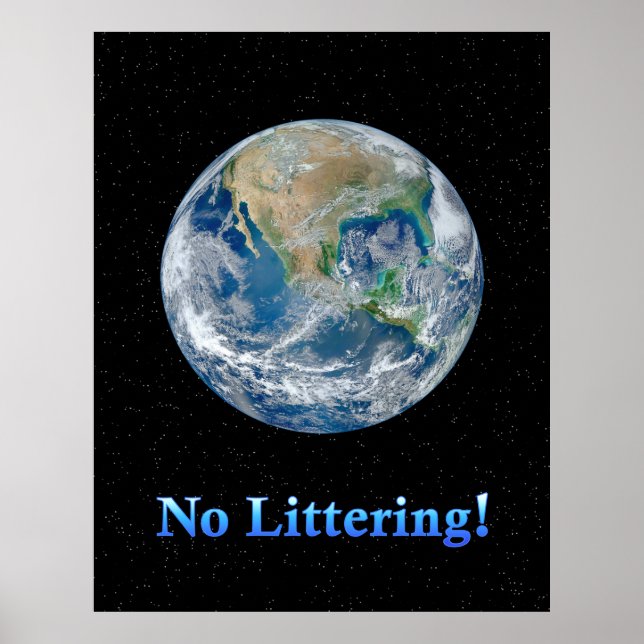 Póster Tierra Sin Desperdicios - Poster Resizable (Frente)