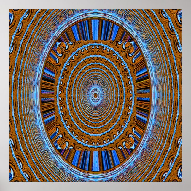 Póster Tierra y cielo...... (Frente)