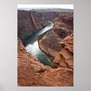 Póster Tierra y vertical del tiempo