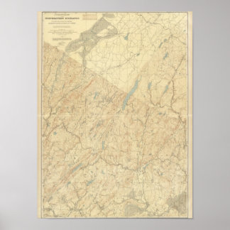 Póster Tierras altas de Nueva Jersey 2