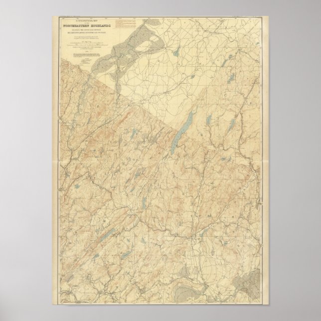 Póster Tierras altas de Nueva Jersey 2 (Frente)