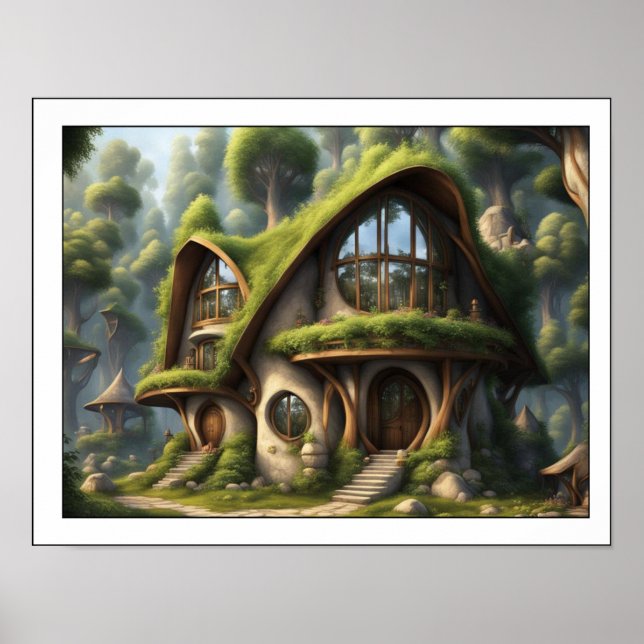 Póster Tierras de fantasía (Frente)