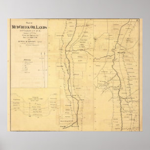 Póster Tierras del aceite de la cala del fango