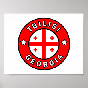 Póster Tiflis Georgia