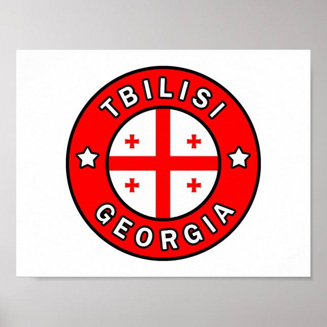 Póster Tiflis Georgia (Frente)