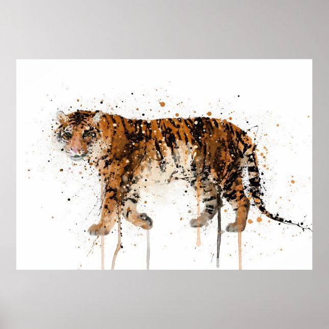 Póster Tiger (Frente)