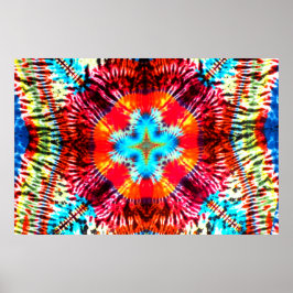 Póster Tiger Blossom Dye