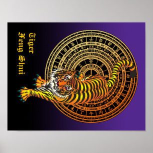 Póster Tiger Feng Shui