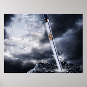 Póster Tiger Katana