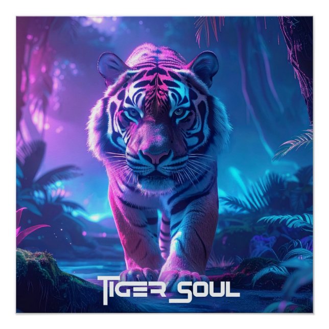 Póster Tiger Soul (Anverso)