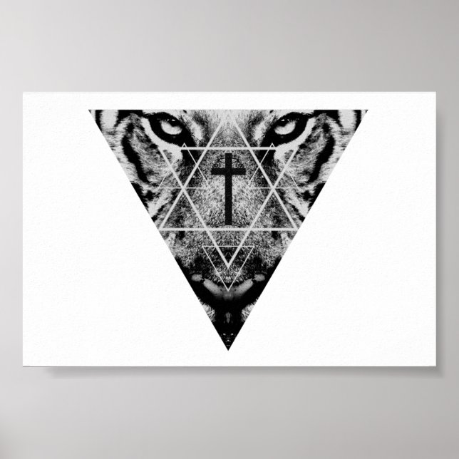 Póster tigre (Frente)