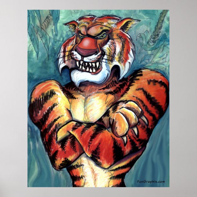 Póster Tigre (Frente)