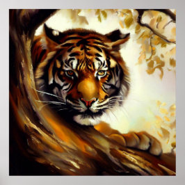 Póster Tigre (5) Gato salvaje