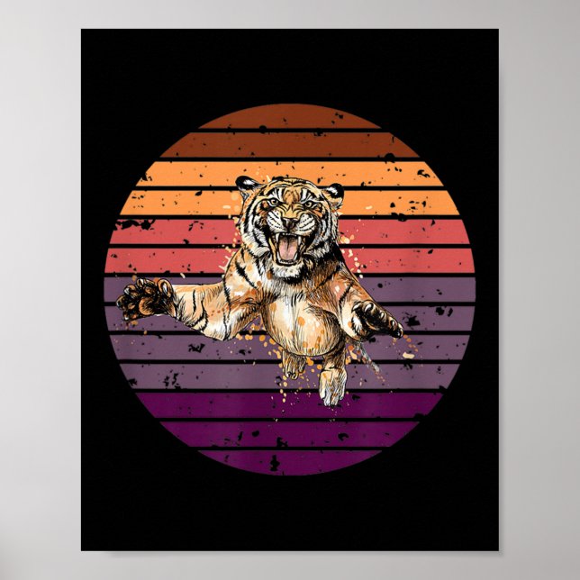 Póster Tigre, Asia Tiger Environmental Protection, Tiger (Frente)