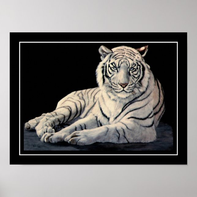 Póster Tigre blanco (Frente)