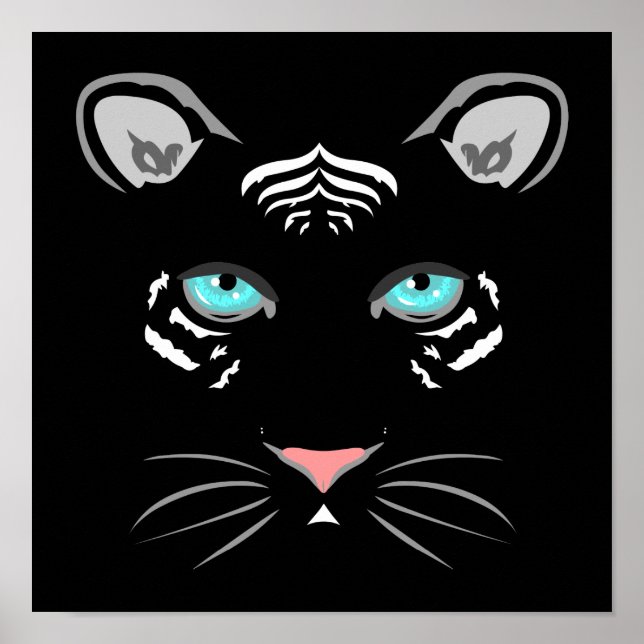Póster Tigre blanco (Frente)