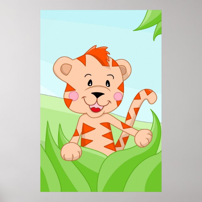 Póster Tigre de África (Frente)