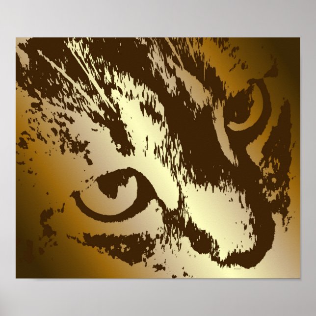 Póster Tigre de casa (Frente)