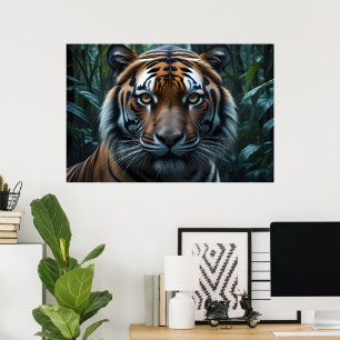 Póster Tigre de la Jungla