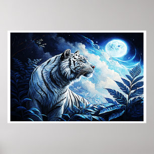 PÓSTER TIGRE DE PLATA