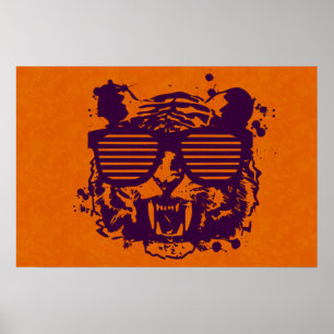 Póster Tigre del inconformista