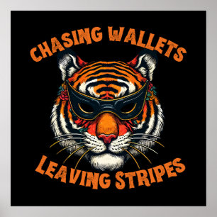 Póster Tigre ladrón