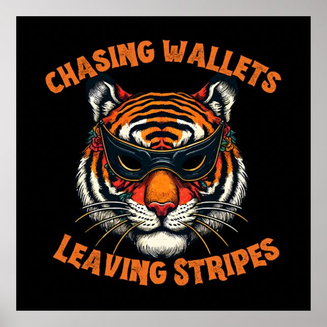 Póster Tigre ladrón (Frente)