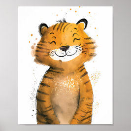 Póster Tigre lindo 