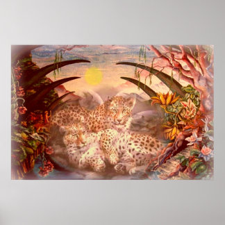 Póster Tigre mañana