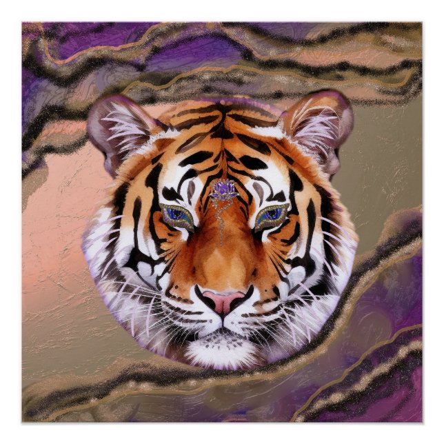 Póster Tigre místico 2 (Anverso)