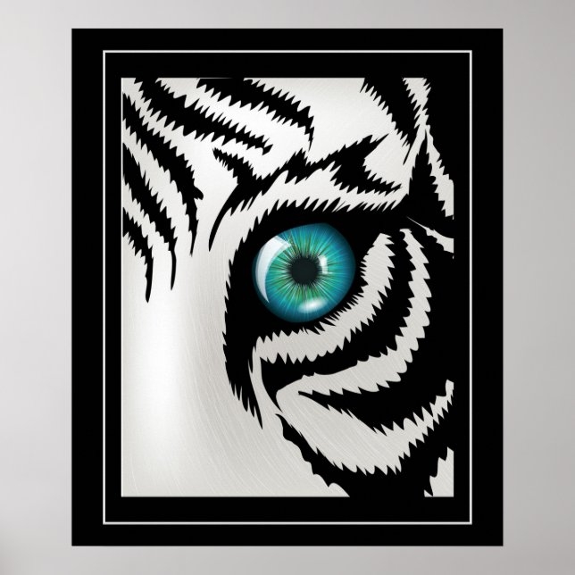 Póster Tigre poster de 20" x 24" (Frente)