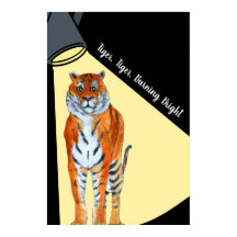 Tigre, tigre, brillante en llamas