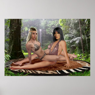 PÓSTER TIJERAS DE TARZANA LUANA #2