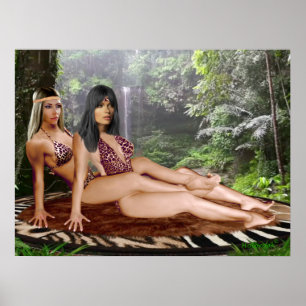 PÓSTER TIJERAS DE TARZANA LUANA #4