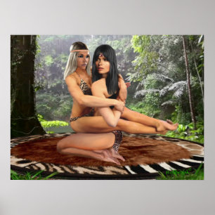 PÓSTER TIJERAS TARZANA LUANA #3