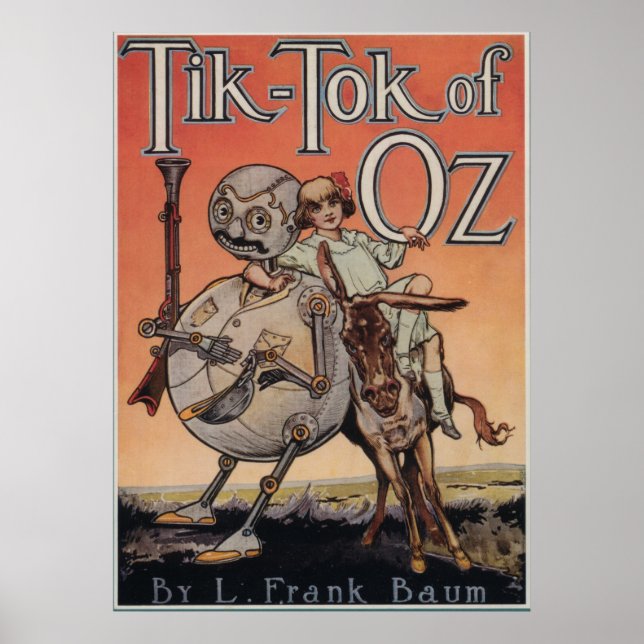 Póster Tik-Tok de Oz (Frente)