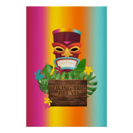 Póster Tiki Time