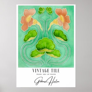 Póster Tile vintage - Gibbons Hinton
