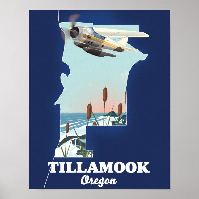 Póster Tillamook Oregon (Frente)