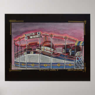 Póster Tilt-A-Whirl
