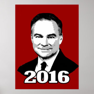 Póster Tim Kaine 2016