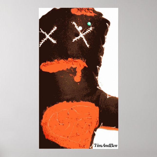 Póster TimAndBen Zombie VooDoo Doll Poster (Frente)
