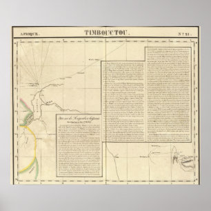 Póster Timbuktu Africa